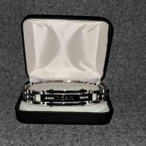 Stainless Steel "DAD" Bracelet